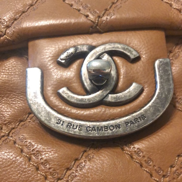 Chanel Brown Stitch Rue Cambon Flap crossbody Bag - Picture 3 of 16